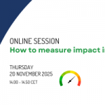 Webinar: „Jak mierzyć wpływ w Gospodarce o Obiegu Zamkniętym? – najlepsze praktyki wypracowane w ramach projektu Up2Circ